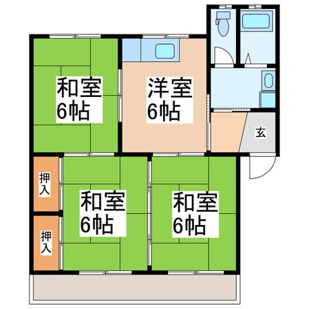 SUBSTANCEの物件間取画像